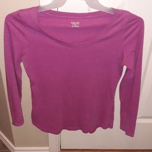 Magenta basic top